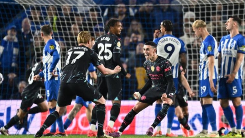 Brighton & Hove Albion 4-0 Manchester City